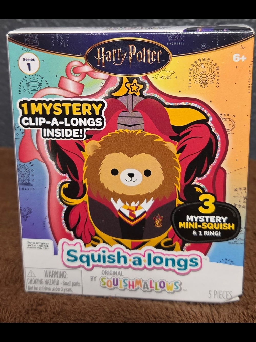 Warner Bros. Harry Potter Gryffindor Plush Pack - Brown, Red, Gold